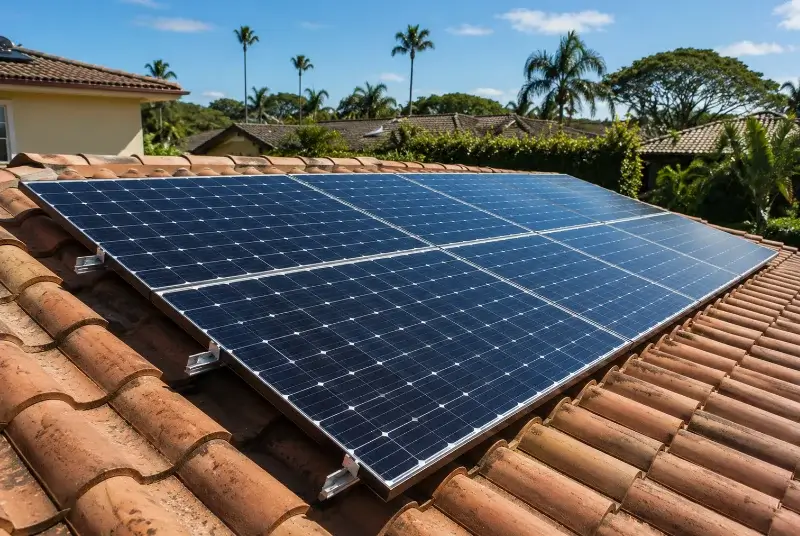 Installation de panneaux solaires à Sabran